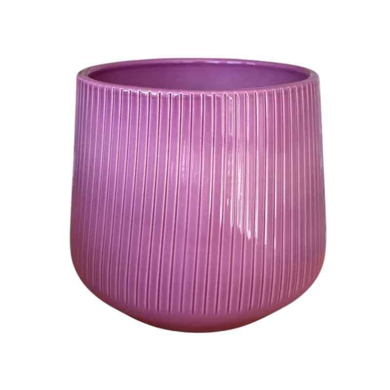 HÖRTER Übertopf '861', Ø12 cm, flieder-lasur - Gallerie Bild 1